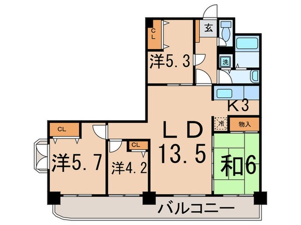 D´sVARIE上池台レジデンスの物件間取画像